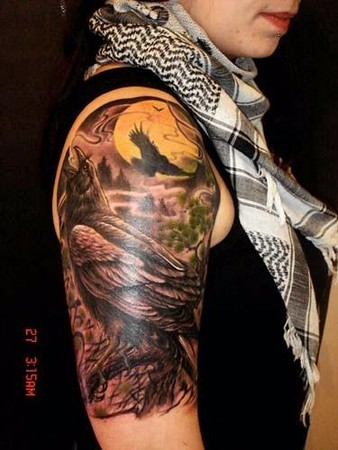 Tattoos - Yang Zhuo - Crow