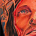 Tattoos - JESUS CHRIST Color Portrait Chris Burnett Art Junkies - 27515