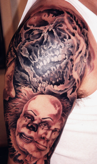 girly skull tattoo - Las Vegas