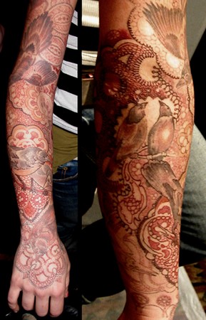 Chris Dingwell - Bird and Lace Sleeve