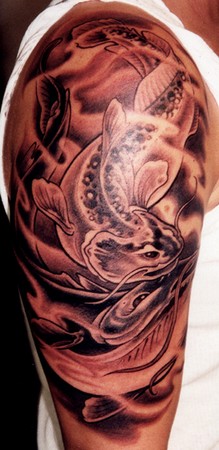 Chris Dingwell - Cat Fish Half Sleeve