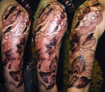Chris Dingwell - Bird Lace Tattoo