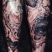 Tattoos - Abstract rock formation Leg Sleeve - 36012