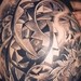 Tattoos - Abstract Unicorn Space Tattoo - 35744