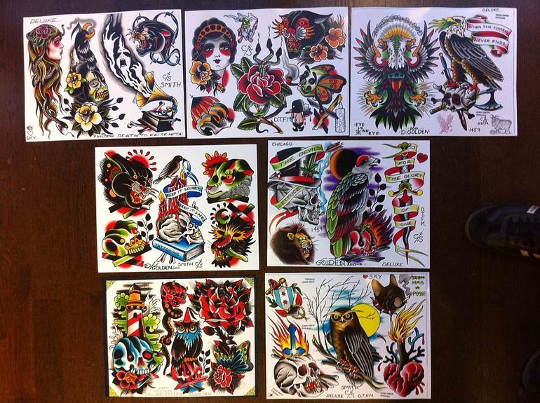 Original Art Tattoo Flash