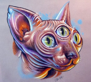 Tattoos - space cat  - 42226