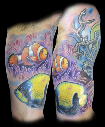 coral : Tattoos : coral : Tattoos :