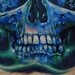 tattoo galleries/ - blue skull 