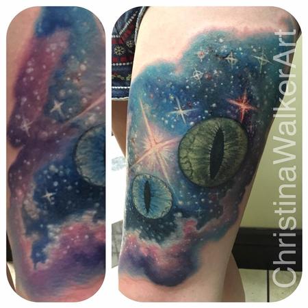 Tattoos - Space thigh piece - 125739