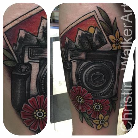 Tattoos - Traditional Polaroid camera - 125742