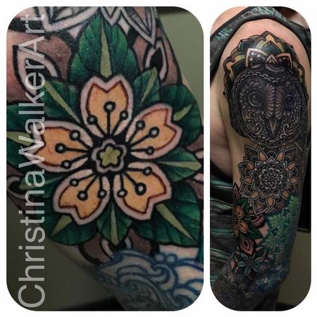 Christina Walker - Ornate Full Sleeve in Progress