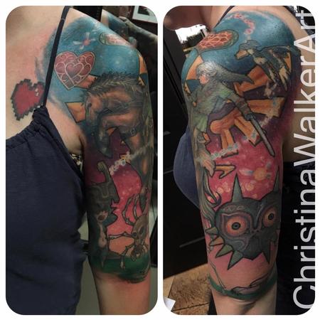 Tattoos - Legend Of Zelda Half Sleeve - 129667