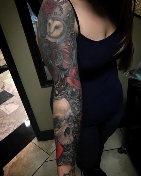 Christina Walker - Full Sleeve in Progress