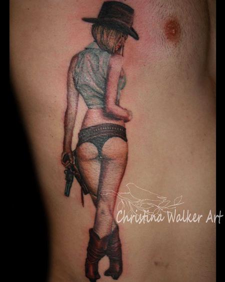 Christina Walker - Cowgirl Pinup