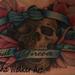 Tattoos - Skull And Magnolias Chest Piece - 62582