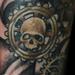 Tattoos - Skull gears - 62680