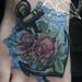 Tattoos - Anchor and Roses - 73922