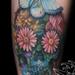 Tattoos - Floral Skull - 75202