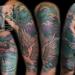 Tattoos - Crane Half Sleeve - 66104