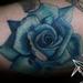 Tattoos - Teal Rose - 73918