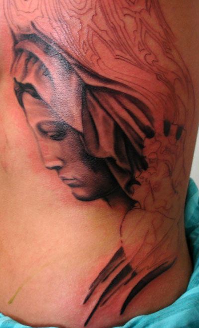 mother mary tattoo. Mother Mary Tattoos