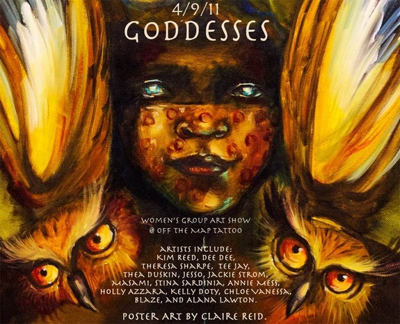 Tattoos - Goddesses Art Show Poster - 51054