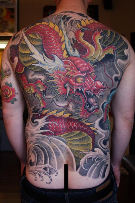 Cory Norris - dragon backpiece