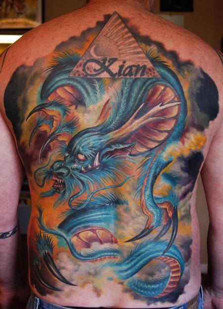 Cory Norris - dragon backpiece