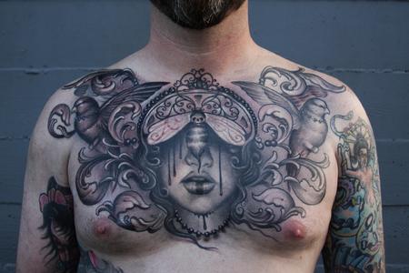 Cory Norris - chest piece