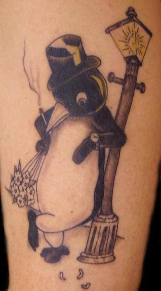 penguin tattoos. Tattoos Blackwork