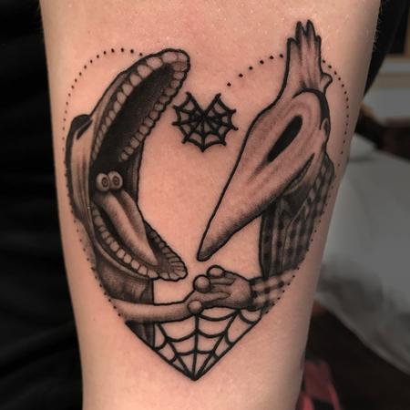 Tattoos - BEETLEJUICE BARBARA AND ADAM - 132340
