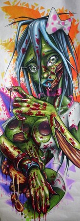 Tattoos - zombie cutey - 42005