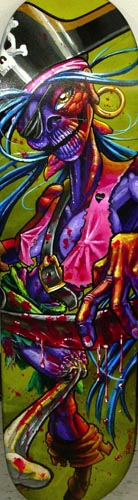 Tattoos - zombie pirate - 30232