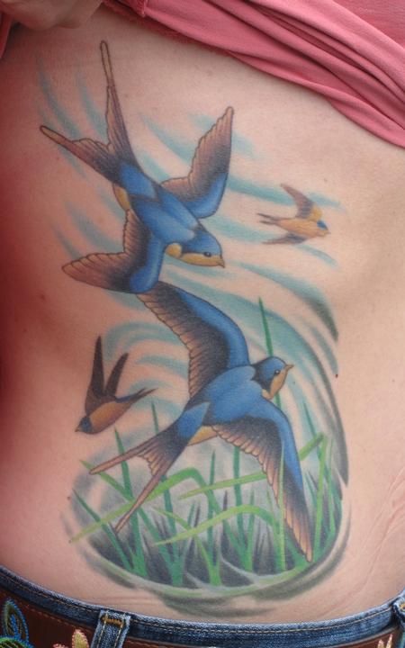 Barn Swallow Tattoos 104