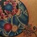 Flowery Yin-Yan Tattoo Design Thumbnail