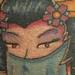 Traditional Geisha Tattoo Design Thumbnail