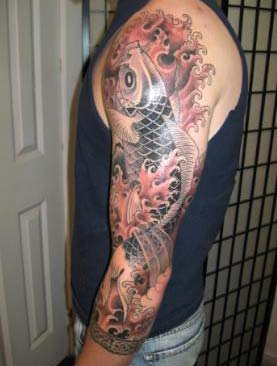 Gathering Tattoos Traditional Japanese Koi Fish Koi Sleeve