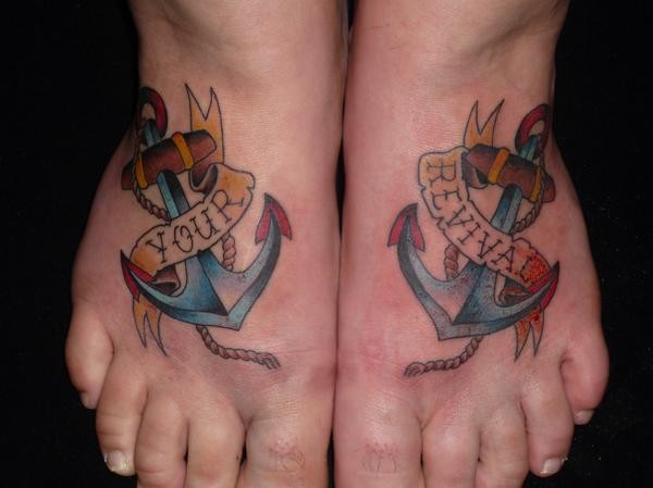 Looking for unique Neil Braithwaite Tattoos anchor tattoos
