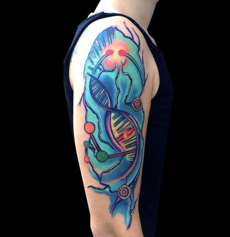 Tattoos - DNA, molecules, and neurons - 95334