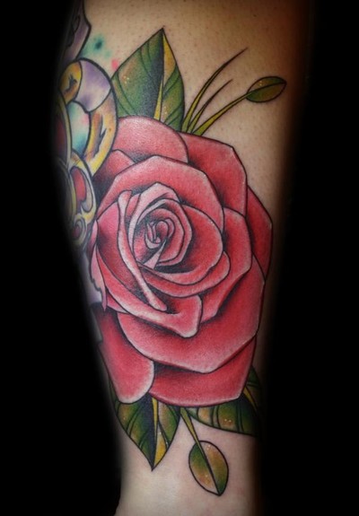 Tattoos Tattoos Traditional Old School Rose Tattoo