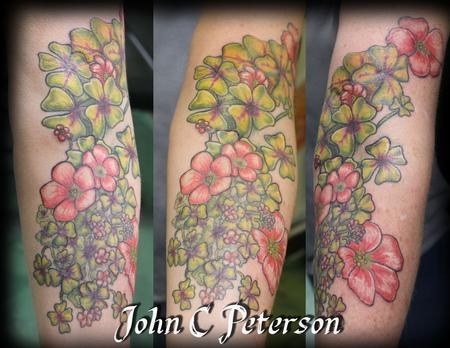 John C Peterson - Floral_Tattoo_John_C_Peterson