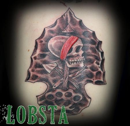Lobsta - ARROW_SKULL_TATTOO_LOBSTA