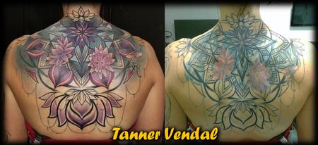 Tattoos - Ornamental BackPiece CoverUp TannerVendal - 133732