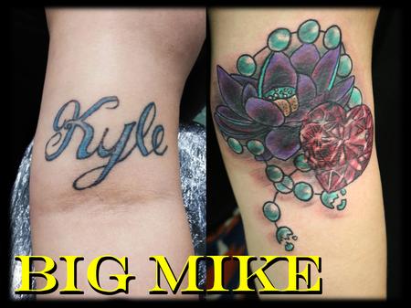 Big Mike - flower_peral_glassheart_coverup_byBigMike