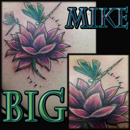 Big Mike - Flower & Dragonflies 