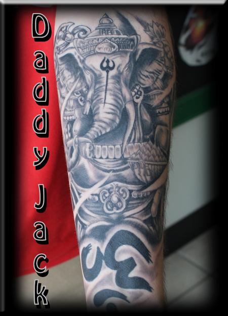 Tattoos - Hindu Elephant - 129326