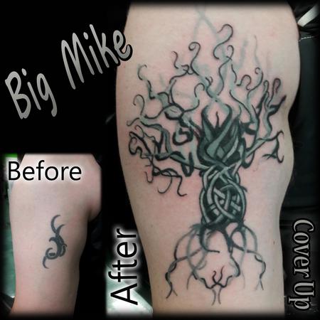Big Mike - Keltic Tree Cover Up