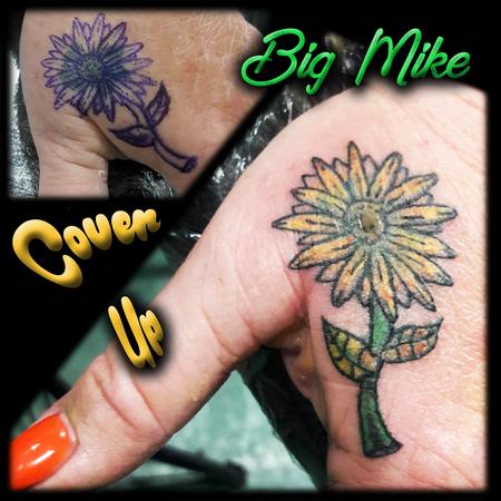 Big Mike - Sunflower used to cover an older piece