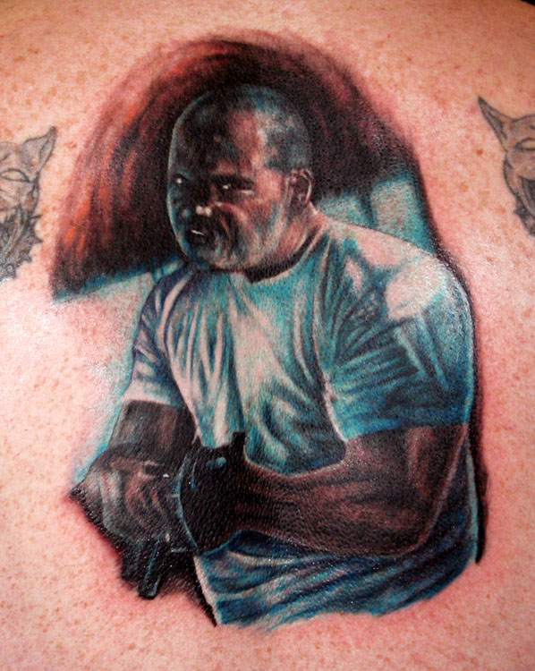 Tattoos - Dan Henk - One rifle, one gun. One for killing, one for fun.