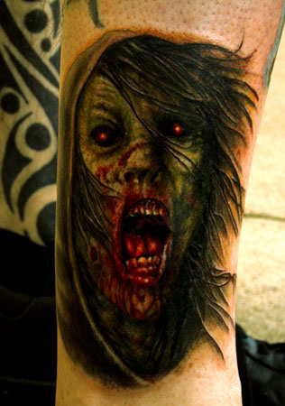 Tattoos - Dan Henk - The Dead shall inherit the earh.